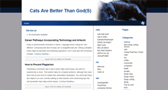 Desktop Screenshot of catsarebetter.resist.ca
